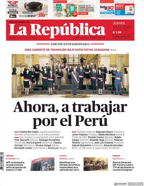 peru newspapers online